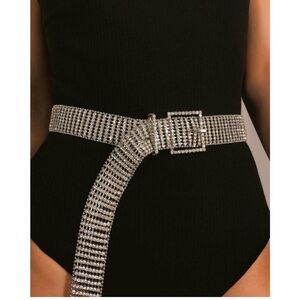 Rhinestone belt